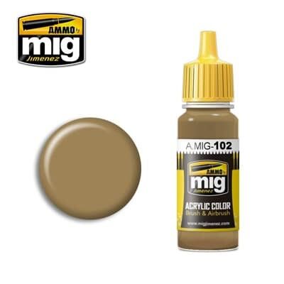 Ammo MIG Paint: MIG0102- Ochre Brown