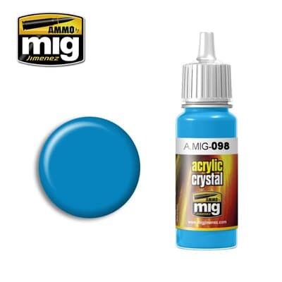 Ammo MIG Paint: MIG0098 – Crystal Light Blue