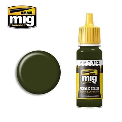 Ammo MIG Paint: MIG0112 – SCC 15 (British 1944-45 Olive Drab)