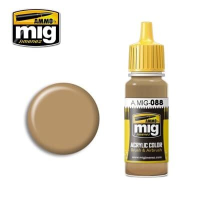Ammo MIG Paint: MIG0088 – Khaki Brown