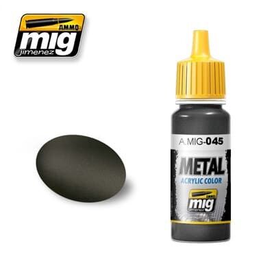 Ammo MIG Paint: MIG0045 – Gun Metal