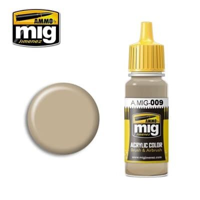 Ammo MIG Paint: MIG0009 – Sandgrau