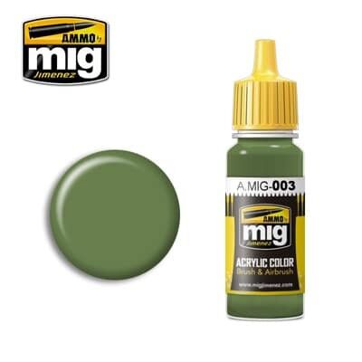 Ammo MIG Paint: MIG0003 – Reseda Green