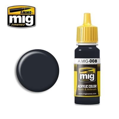 Ammo MIG Paint: MIG0008 – Dunkelgrau