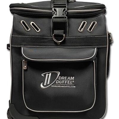 Schwarze Dream Duffel®-Tasche – MINI SILVER EDITION