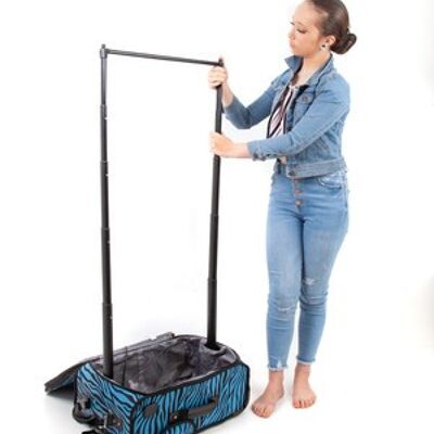 Limited Edition Dream Duffel® Bag - Zebra Purple - Carry-On Luggage