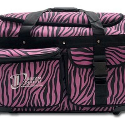 Limited Edition Dream Duffel® – Rosa Zebra – Medium