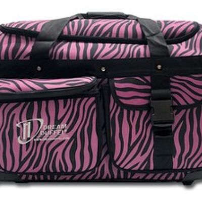 Limited Edition Dream Duffel® – Rosa Zebra – Klein