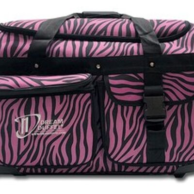 Limited Edition Dream Duffel® – Pink Zebra – Small