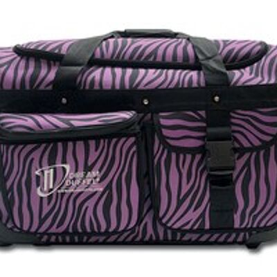 Limited Edition Dream Duffel® – Violettes Zebra – Medium