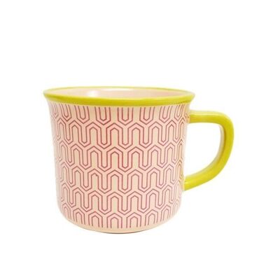 Tasse à motif Rose Nude tasse rétro 285ml