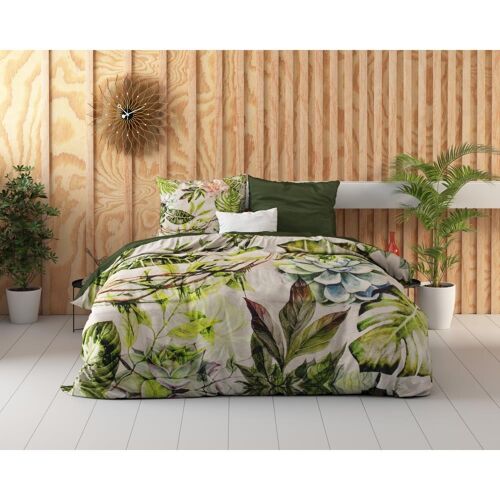 DBO DREAMHOUSE Botanical Dreams Destiny White 140X200/220 + 1 x kussensloop 60x70