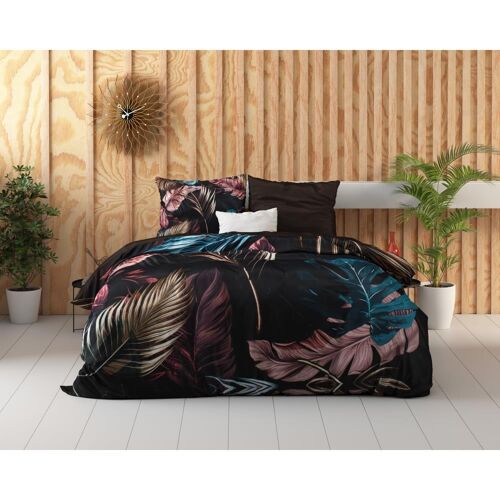 DBO DREAMHOUSE Botanical Dreams Isabella Black 140X200/220 + 1 x kussensloop 60x70