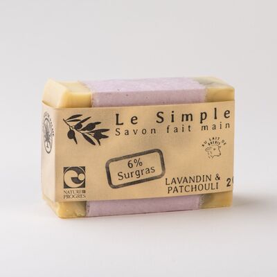 Lavandin Patchouli soap with sheep's milk