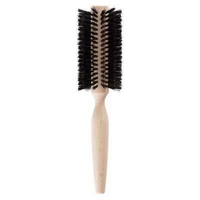 100% wild boar smoothing blow-dry brush made in France - diameter 6cm