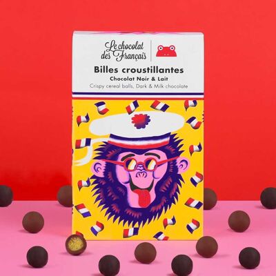 Le Chocolat Des Francais - Chocolate Covered Crispy Cereal