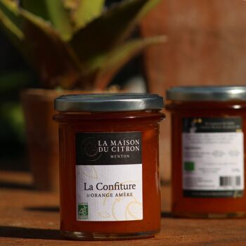 Confiture Bio d'Orange Amère 210gr 3