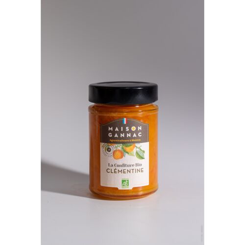 Confiture Bio de Clémentine 210gr