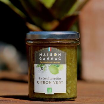 Confiture Bio de Citron Vert 210gr 3