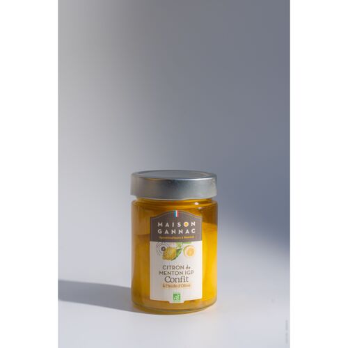 Citron de Menton  Confit à l'huile d'olive Bio