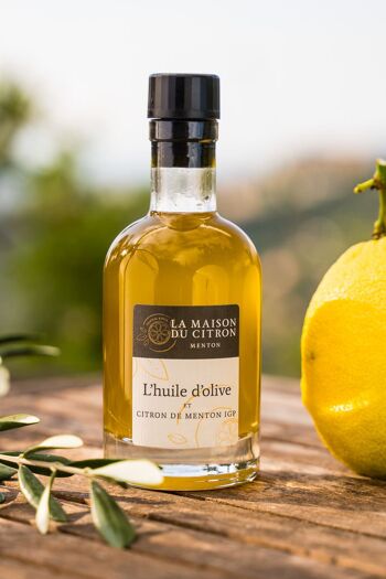 Huile d'olive et Citron de Menton 20cl 2