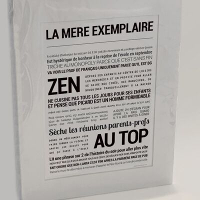 Affiche "La mère exemplaire"