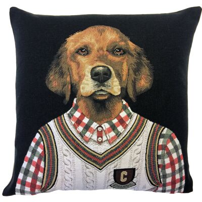 fodera per cuscino decorativo cane college Cambridge