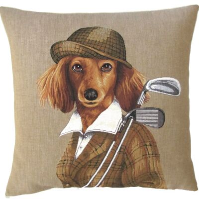 copricuscino decorativo cocker spaniel golf