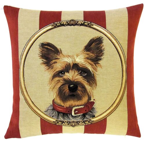 decorative pillow cover yorkshire portrait