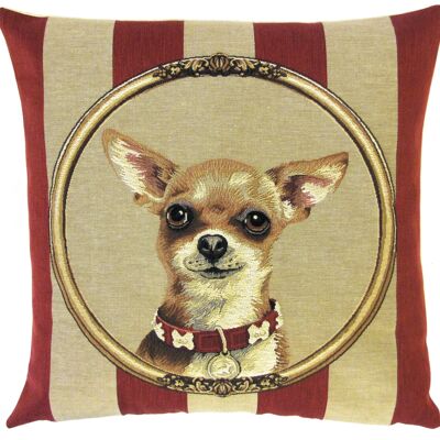 dekorative Kissenbezug Chihuahua Porträt