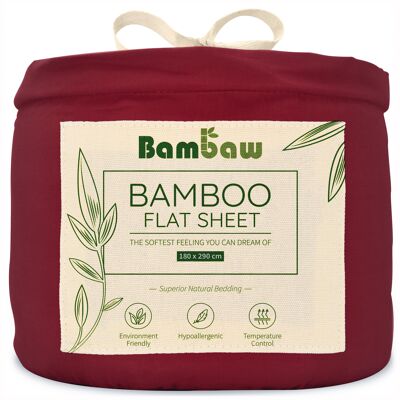 BAMBOO FLAT SHEETS | 180x290 | 8 COLORS