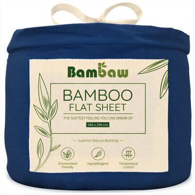 BAMBOO FLAT SHEETS | 240x290 | 8 COLORS