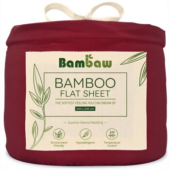BAMBOO FLAT SHEETS | 240x290 | 8 COLORS 5