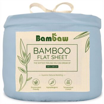 BAMBOO FLAT SHEETS | 240x290 | 8 COLORS 10