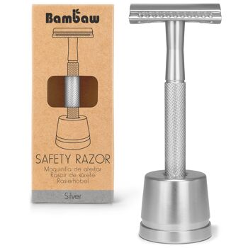 Metal Safety Razor with Stand | 5 colors 13