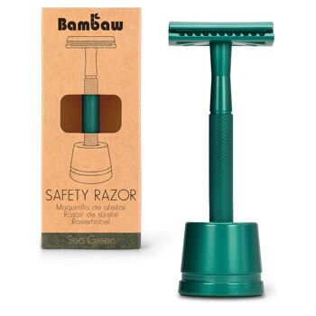 Metal Safety Razor with Stand | 5 colors 14