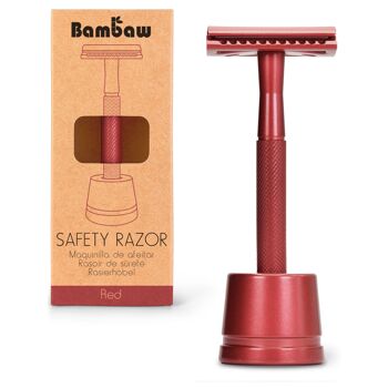 Metal Safety Razor with Stand | 5 colors 15