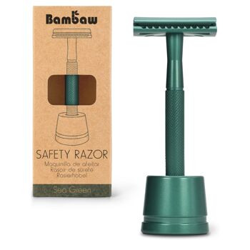 Metal Safety Razor with Stand | 5 colors 5