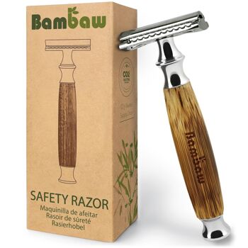 Bamboo Safety Razor | 4 colors 1