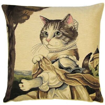 decorative pillow cat Susan Herbert lADY gUINEVERE