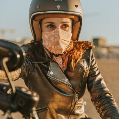 MOTO SCARF - REDWOOD