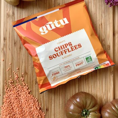 Chips GUTU Kombu Tomate 50g