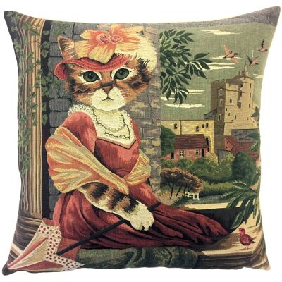 decorative pillow cover Lady Garfield