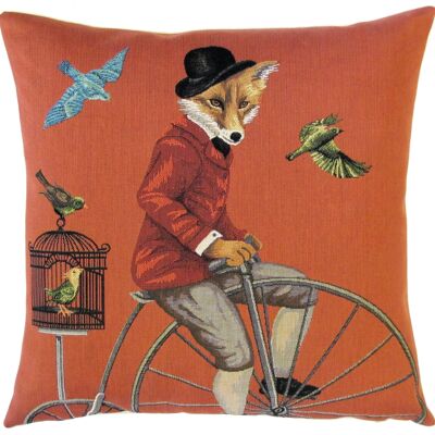 funda de almohada decorativa bikerider fox