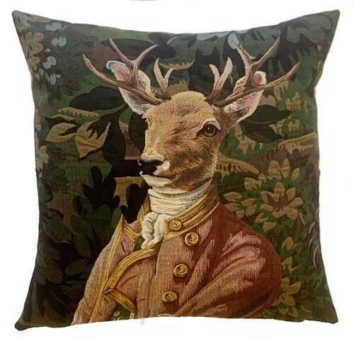 decorative pillow cover stag verdure pink jacket