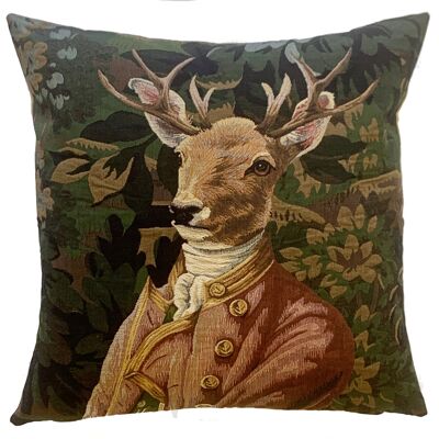 decorative pillow cover stag verdure pink jacket