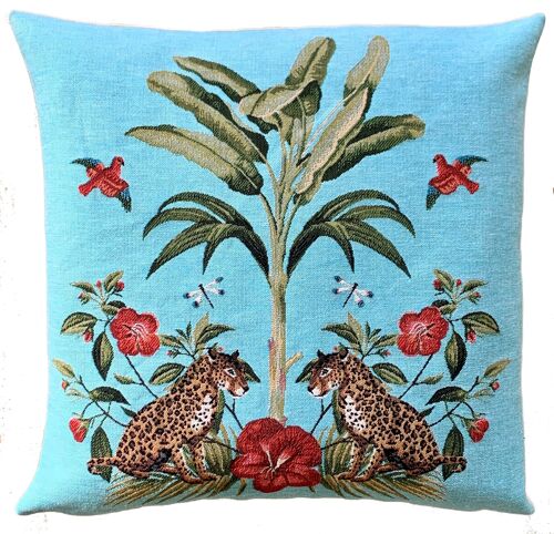 decorative pillow cover palmtree cougars