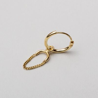 UYIN earring - 14k gold- Medium