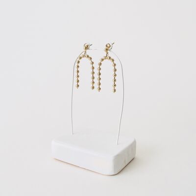 Volute Collection - Les Inédits - Earrings - Beaded bow S