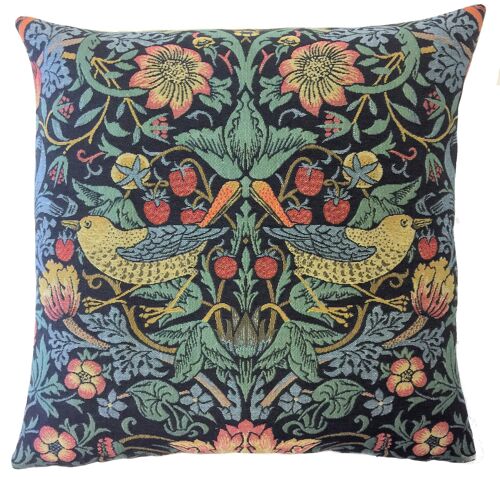 decorative pillow cover strawberry pickers out